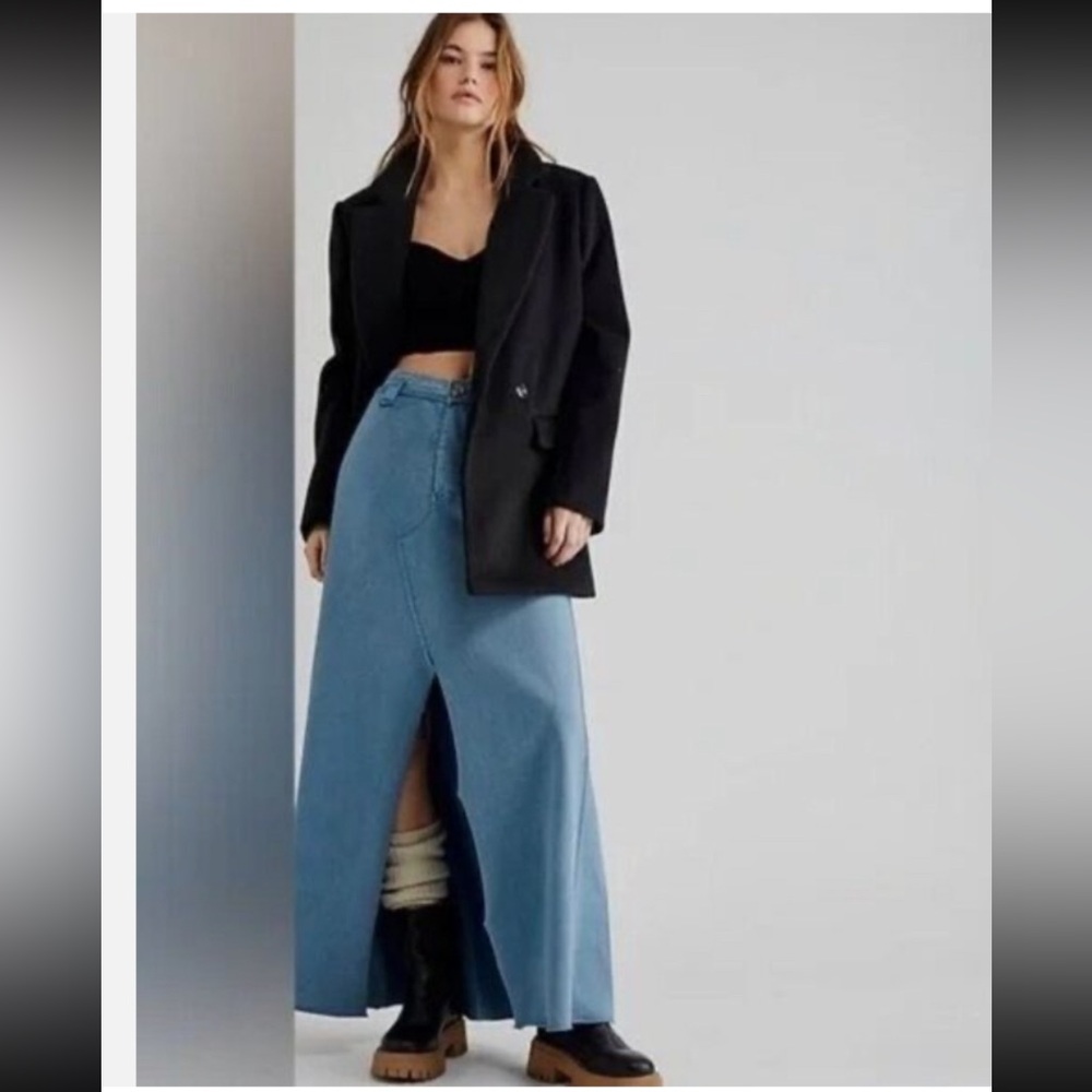 *NWT* FREE PEOPLE ONE KONA MAXI SKIRT - Picture 5 of 5